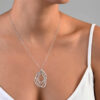 Scribble Pavé Diamond Pendant - Image 2