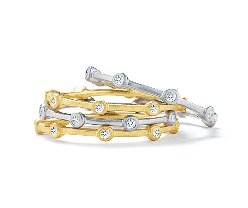 Cono Stack Bands - David Melnick Jewelry / D ☆ D