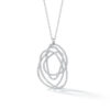 Scribble Pavé Diamond Pendant