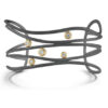 Scribble Shadow Ribbon Cuff